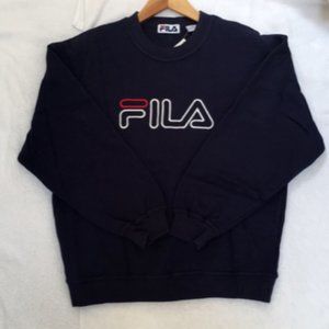 Vintage FILA Navy Sweatshirt NWT